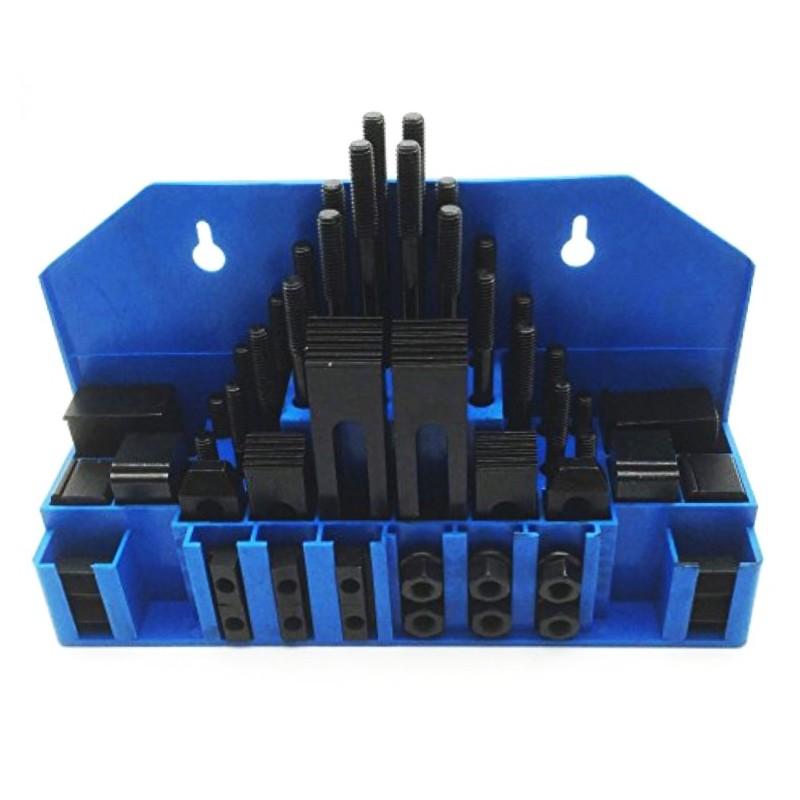 Upínací sada 58-dílná M10 do T-drážky 12 mm