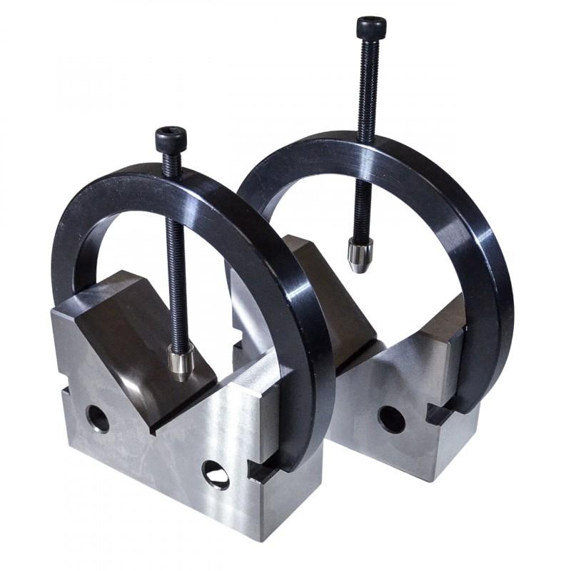 Upínací V bloky 2ks šířka 63 mm