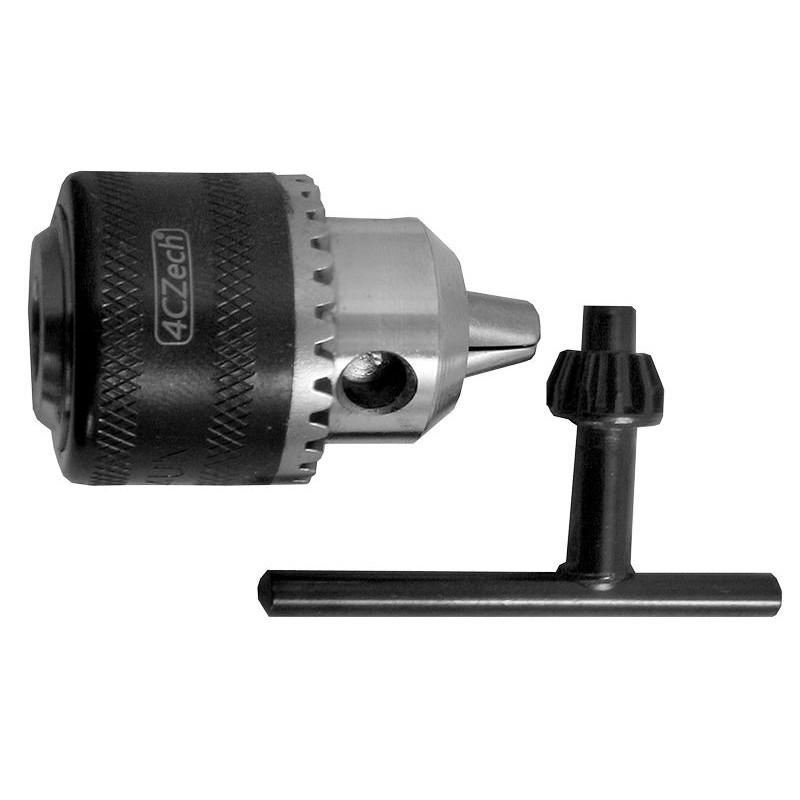 Sklíčidlo vrtačkové 0,6 - 6 mm zubové s kličkou, 3/8” 24UNF 4CZech