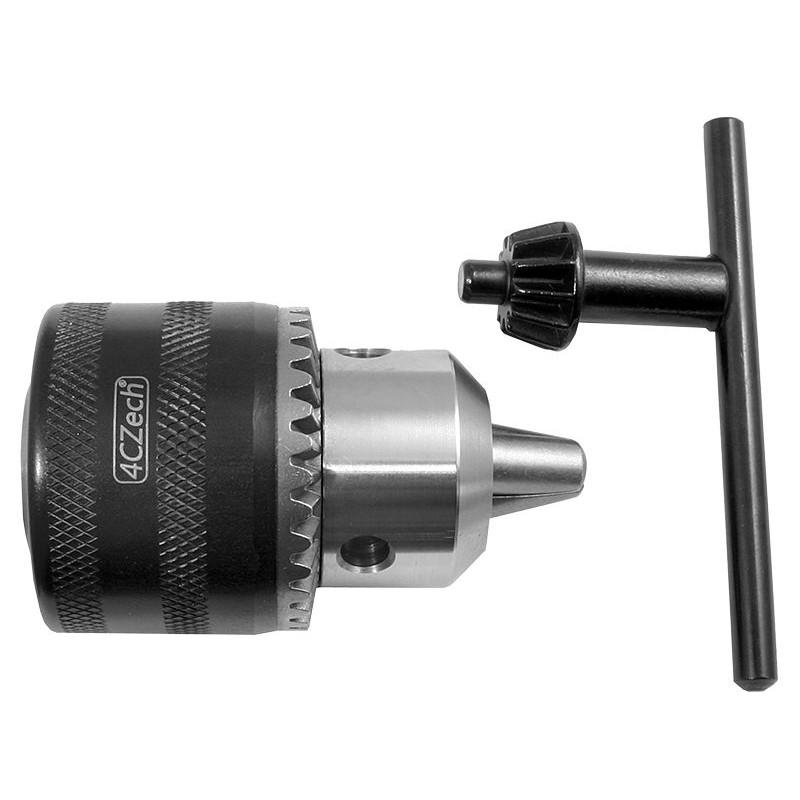 Sklíčidlo vrtačkové 1,5 - 13 mm zubové s kličkou, 3/8” 24UNF 4CZech